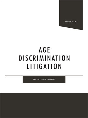 cover image of Age Discrimination Litigation